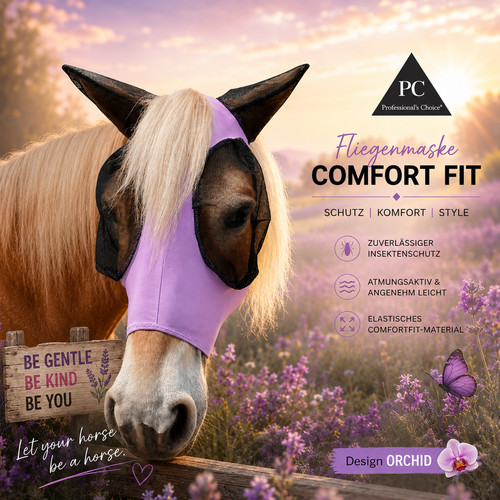 Fliegenmaske pferd lycra - pferd,